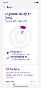 Cogstate Lila screenshot #8 for iPhone