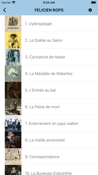 Félicien Rops visite musée Screenshot