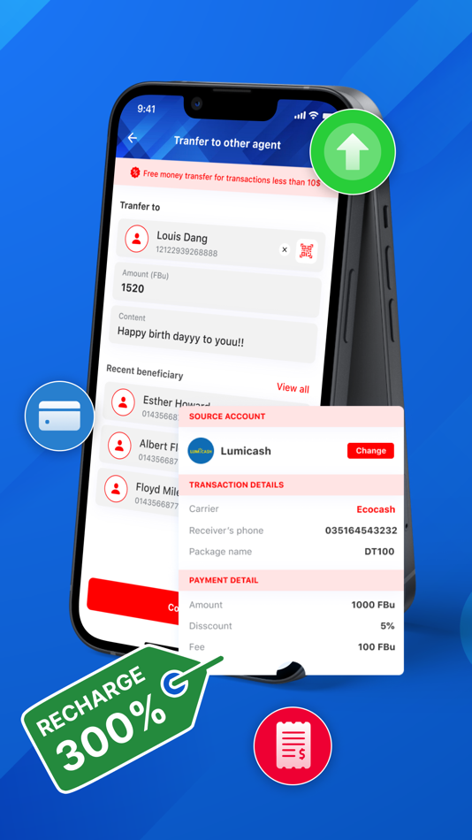 #3. Lumicash Channel (iOS) 由: Viettel Burundi