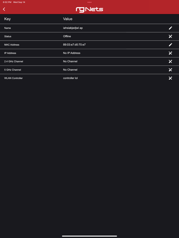 Screenshot #6 pour rXg Access Point Monitor