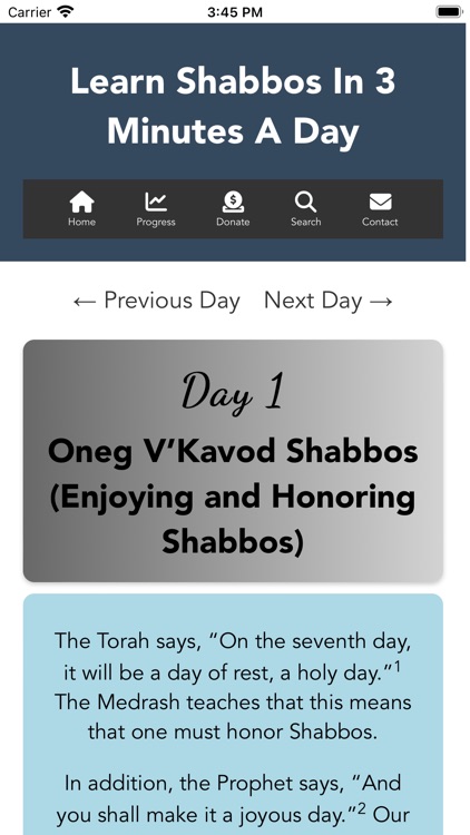 Learn Shabbos screenshot-4