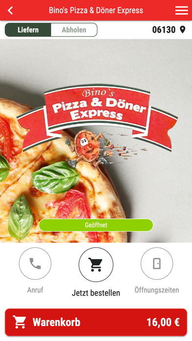 Bino's Pizza & Döner Express Screenshot