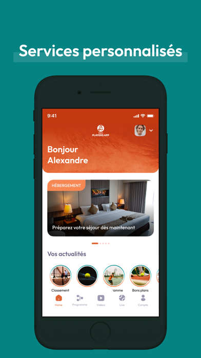 Screenshot #3 pour Paris Players App