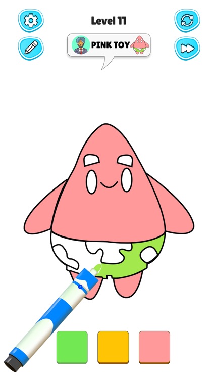 Coloing Page Painting ASMR Art