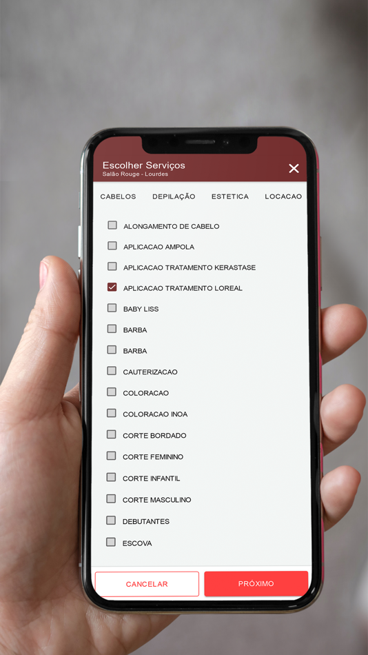 #3. Salão Rouge (iOS) 由: Mmtools Consultoria e Projetos De Informatica Ltda - ME