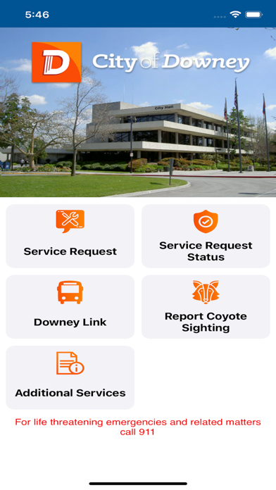 City of Downey Screenshot