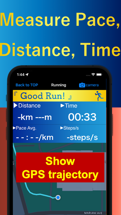 K running - walk notification Screenshot