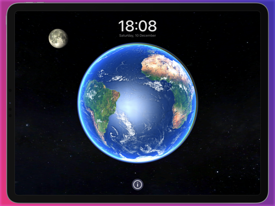Earth 3D Ultra Real Planet iPad app afbeelding 6