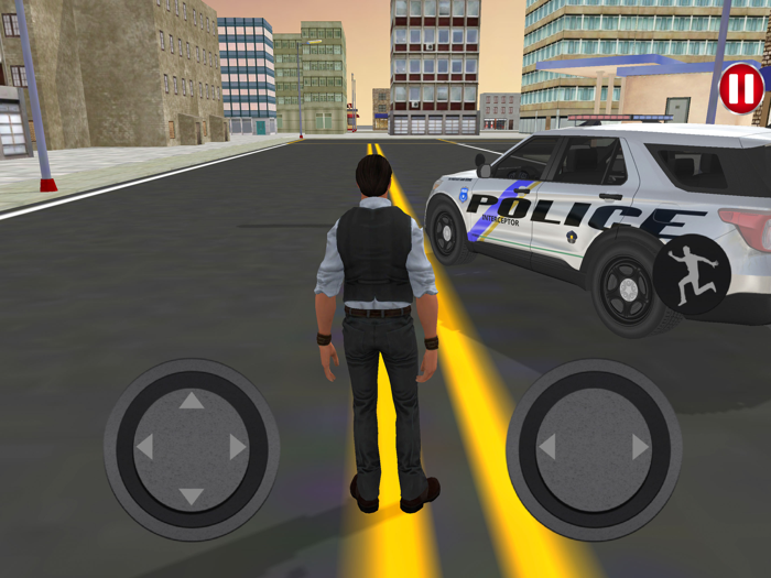 American Police Car Driving