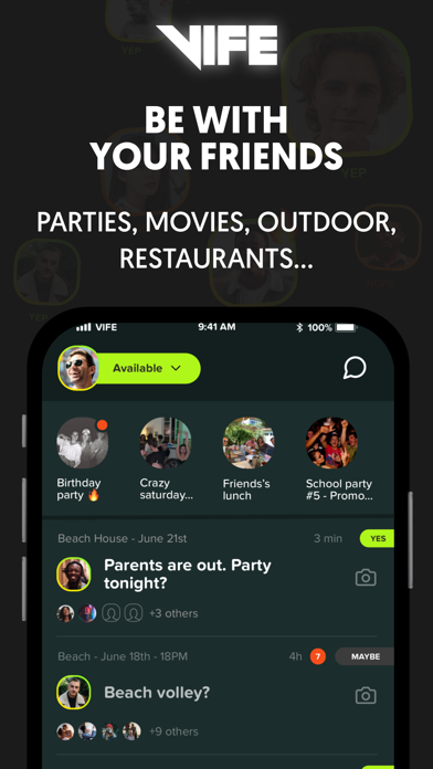 VIFE = Fun x Friends x Life Screenshot