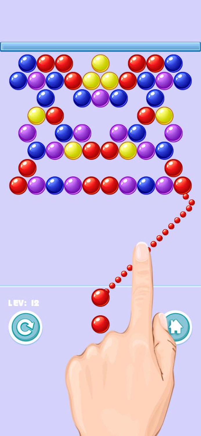 Bubble Shooter - Tap Finger