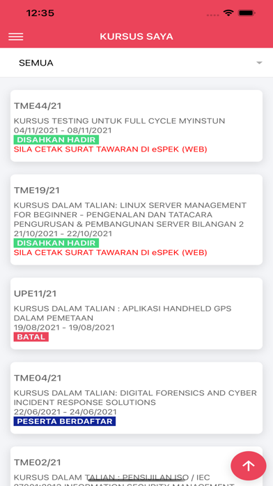 EspekMobile Screenshot