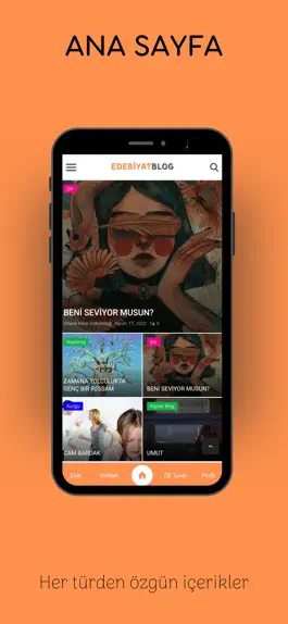 Game screenshot EdebiyatBlog - Online Blog mod apk