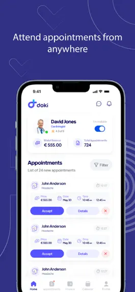 Game screenshot Doki Health Professionals apk