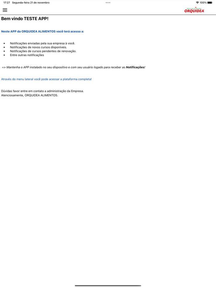 Universidade Orquídea