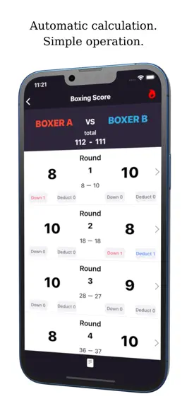 Game screenshot Boxing Score apk