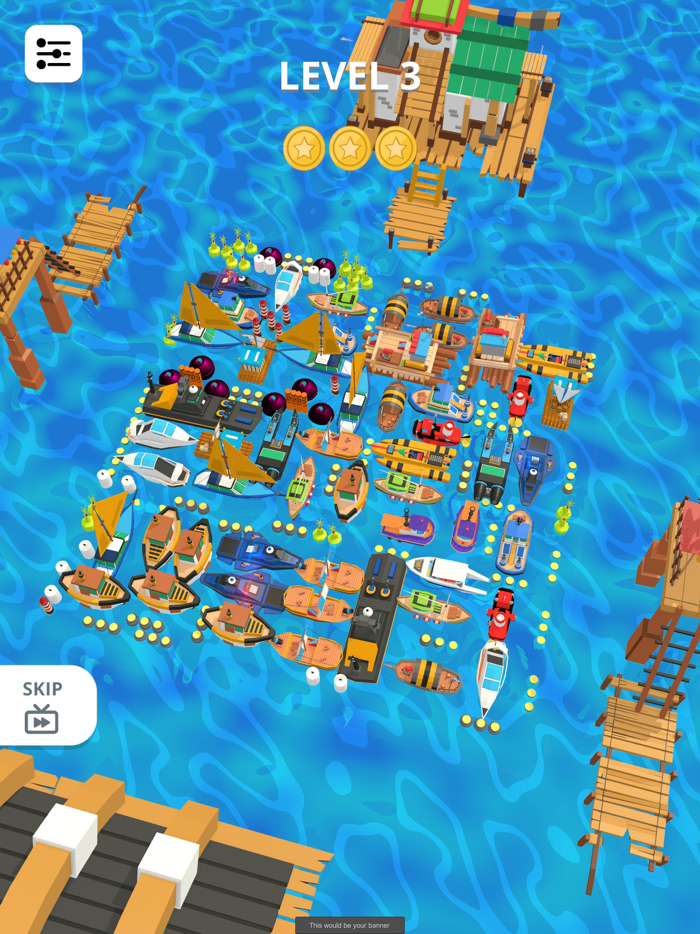 Boat Parking Jam 3D