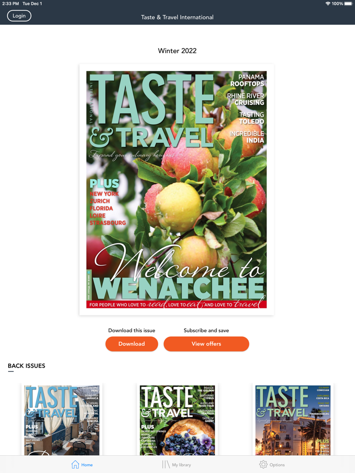 Taste and Travel International