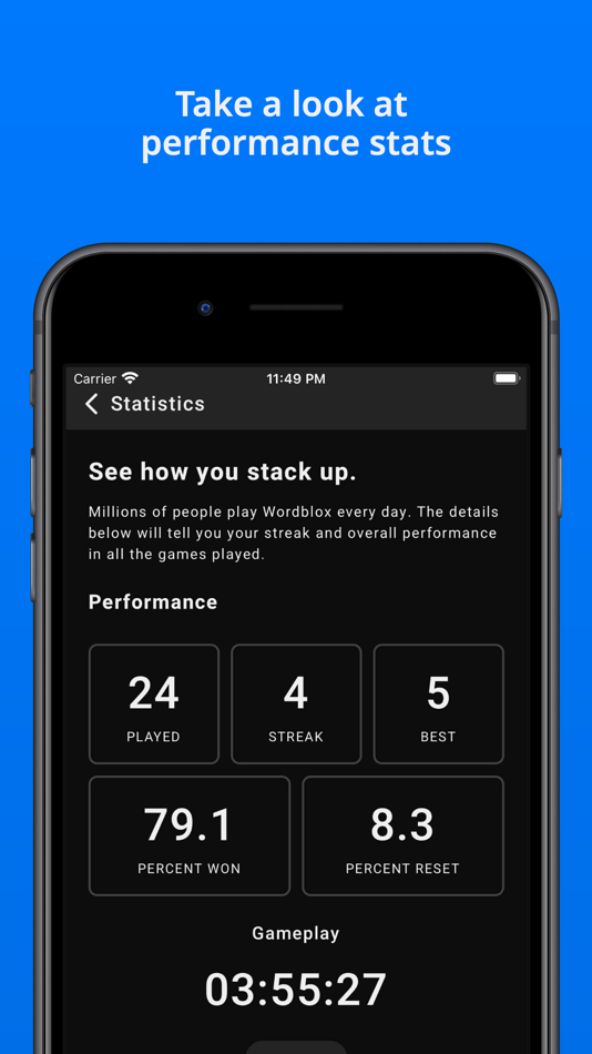 #4. Wordblox: Word Matching Puzzle (iOS) 由: Kanwar Abhijit Singh