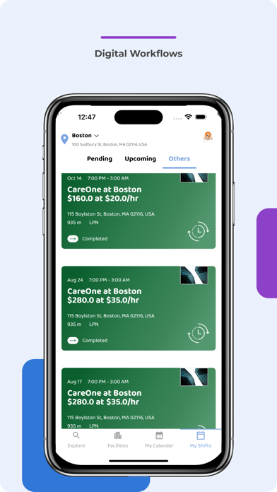 CareGigs - Nursing Jobs Screenshot