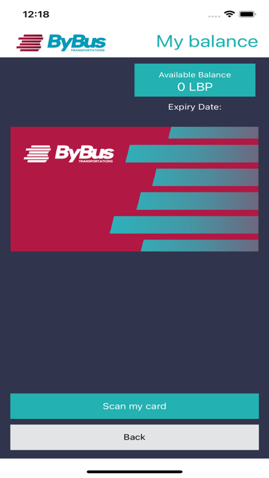 Bybus Transportations Lebanon Screenshot