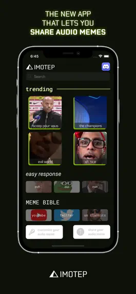 Game screenshot Imotep - memes & voice memos mod apk