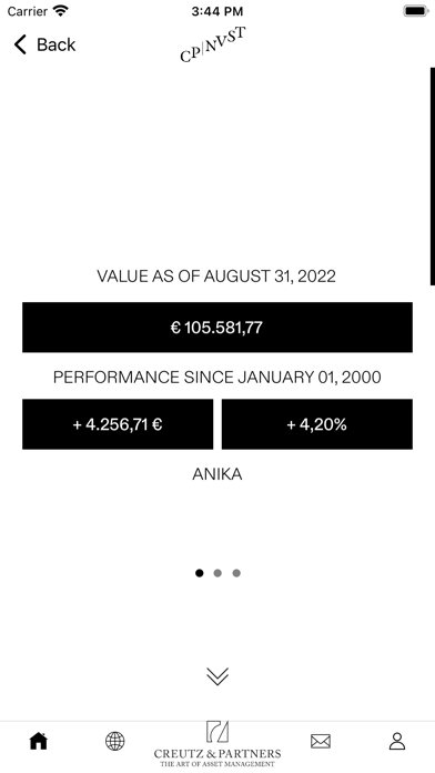 CP NVST - Investment Plan Screenshot