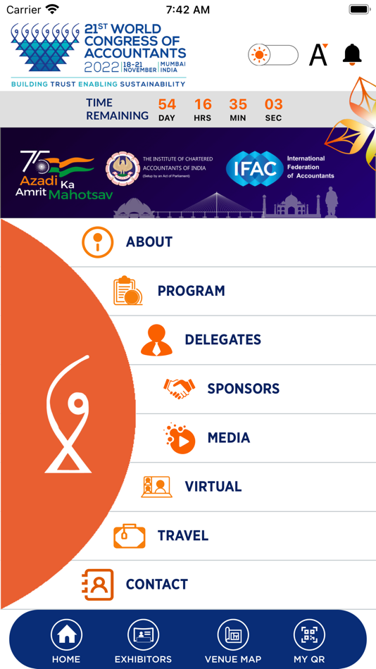 #1. WCOA 2022 (iOS) 由: The Institute of Chartered Accountants of India