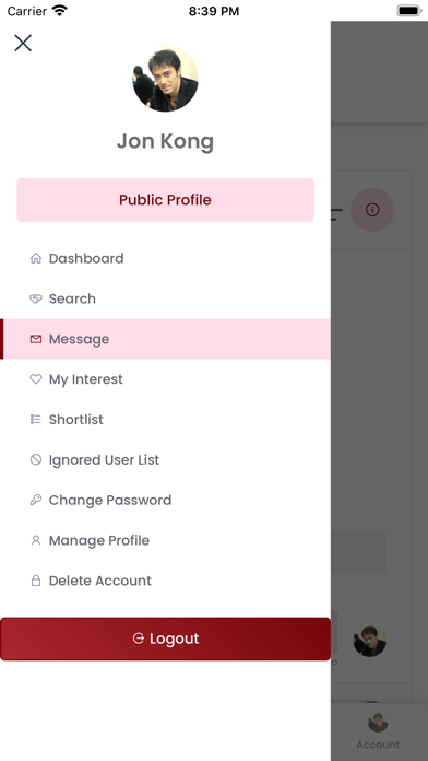Japan Wedding App Screenshot