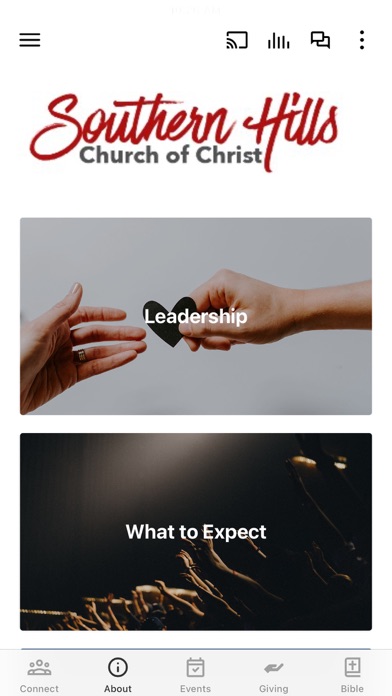 SHCC Bloomington Screenshot
