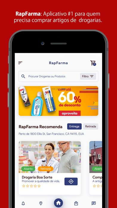RapFarma Delivery de Drogarias Screenshot