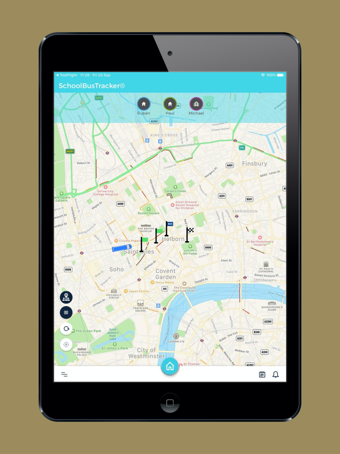 Whitgift School Bus Tracker
