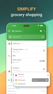 shopium: grocery shopping list iphone screenshot 1