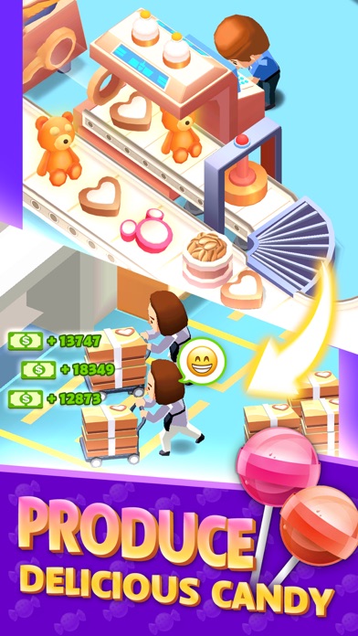Idle Candy Factory Tycoon Screenshot