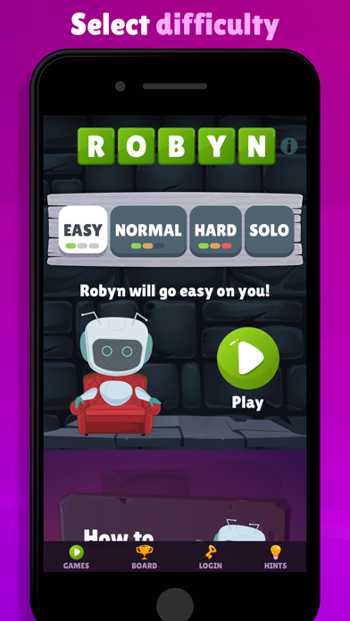 Robyn - The Word Game Screenshot