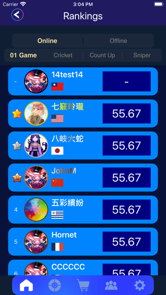 #5. VDarts (iOS) 由: Letswin Technology Company Limited