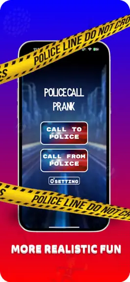 Game screenshot Fake Phone Call Police Cop mod apk