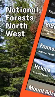 national forests northwest iphone screenshot 1