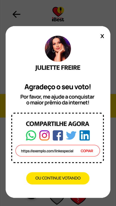 Prêmio iBest Screenshot