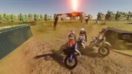 supercross - dirtbike game iphone screenshot 2