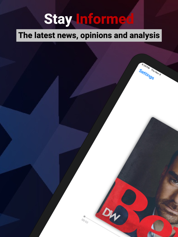 Conservative Talk Radio iPad screenshot 6 - News app