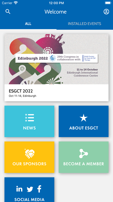 ESGCT Congress Screenshot