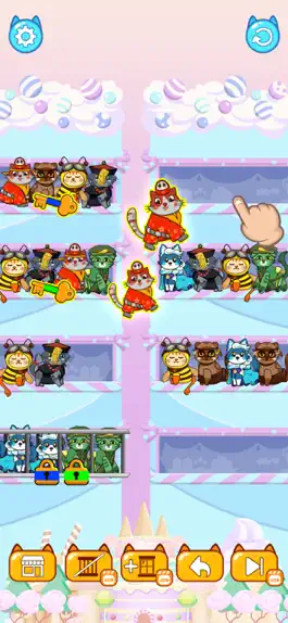 Game screenshot Cat Color Sort Puzzle apk