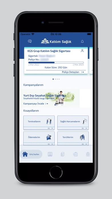Katılım Sağlık Mobil Screenshot