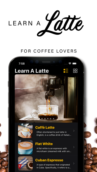 Learn a Latte Screenshot