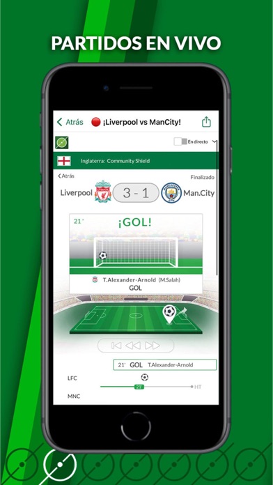 El Fútbol: Marcadores En Vivo Screenshot