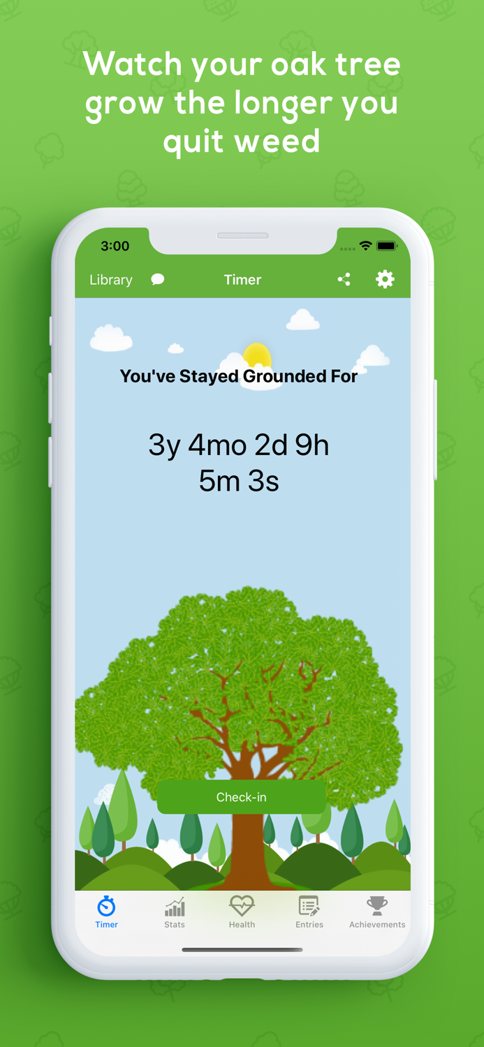 Grounded Quit Weed Smoking