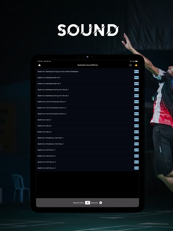 Badminton Sound Effects