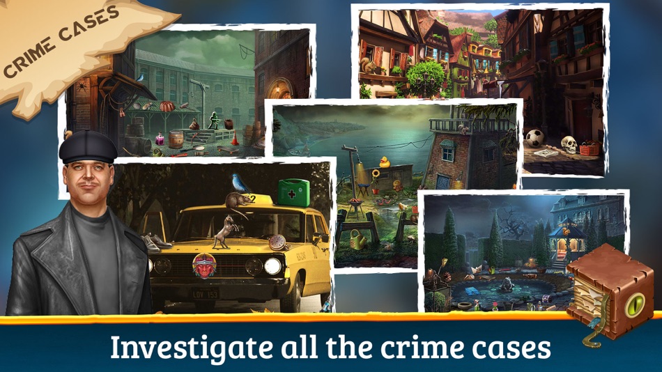 #2. Hidden Objects: Crime Mania (iOS) By: Abhishek Akhani