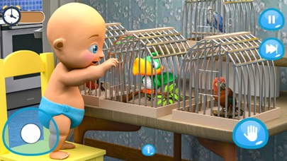 Twins Babysitter Newborn Game Screenshot